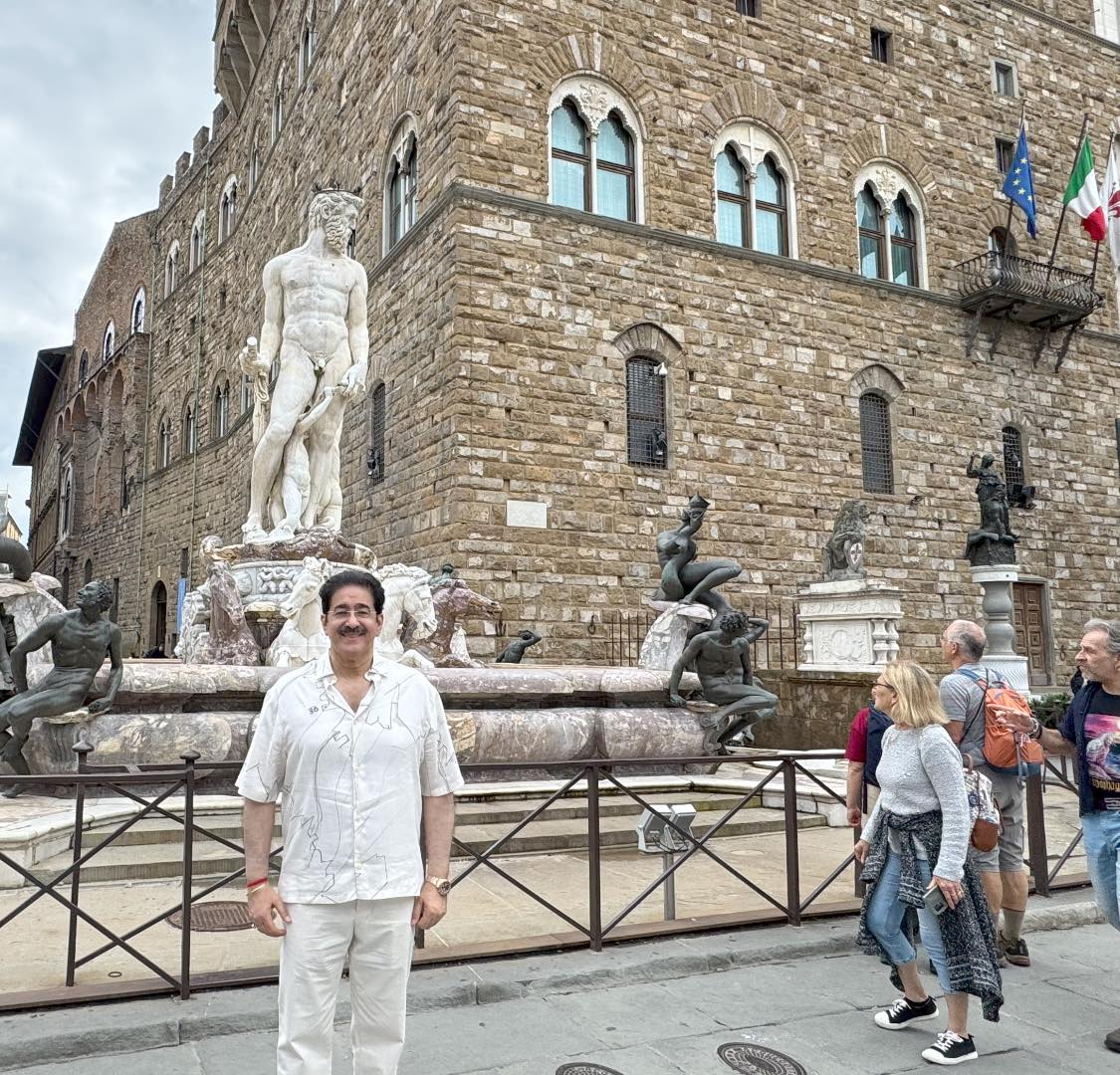 Sandeep Marwah of AAFT School of Fine Arts Undertakes Research Visit to Florence, Italy under International Film and Television Research Cen