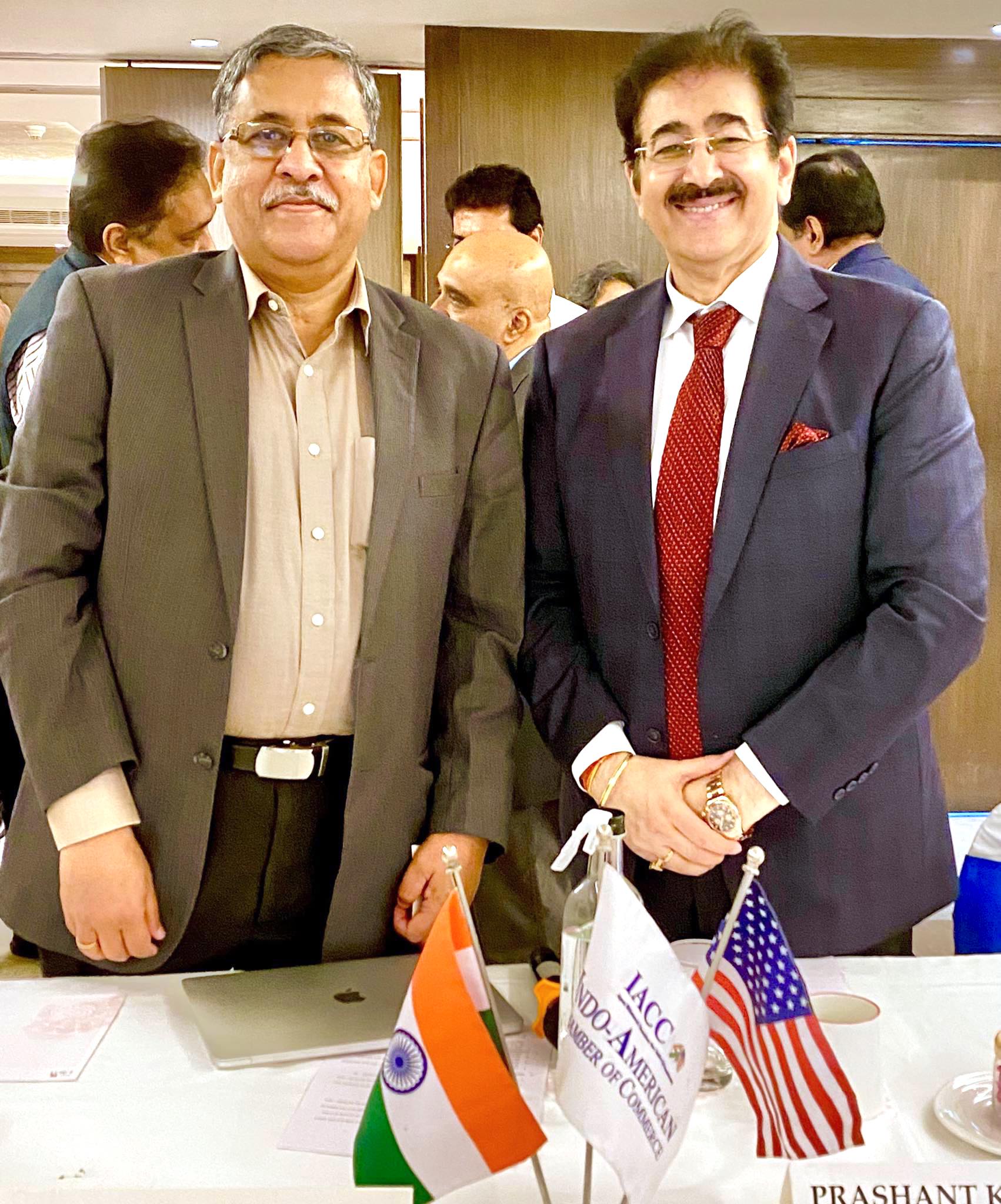 Sandeep Marwah Acknowledged at IACC National Meet