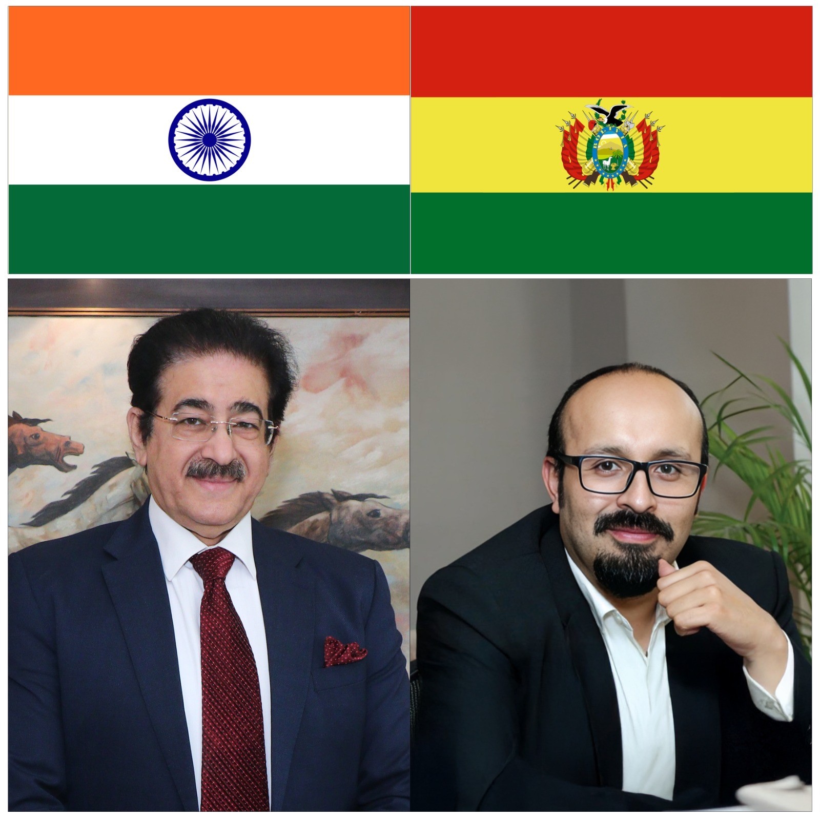 Greetings to Bolivia on Independence Day